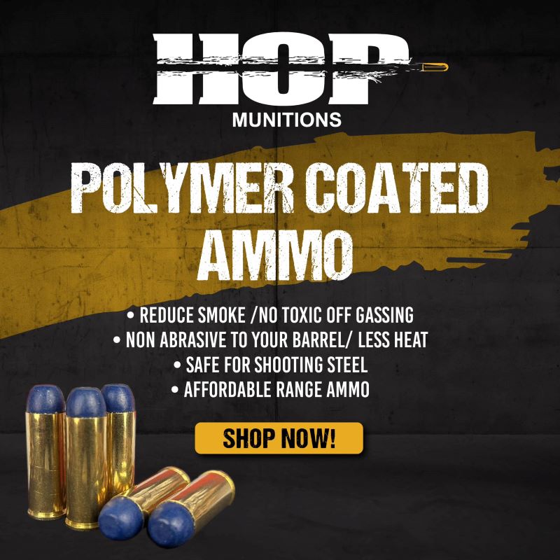 HOP Munitions - Polymer Coated Ammo